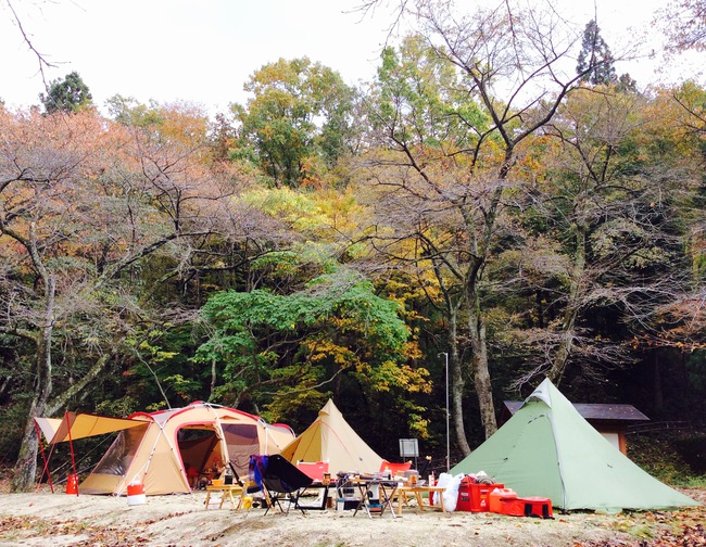 トルテュライトで紅葉狩りキャンプ in 不動尊公園キャンプ場 その2 トルテュライトで紅葉狩りキャンプ in 不動尊公園キャンプ場 その2