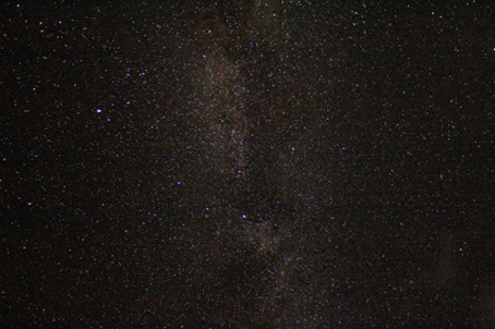 キャンプで観る星空 キャンプで観る星空