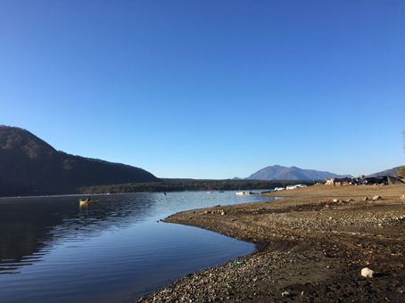 久しぶりに西湖でキャンプ 久しぶりに西湖でキャンプ