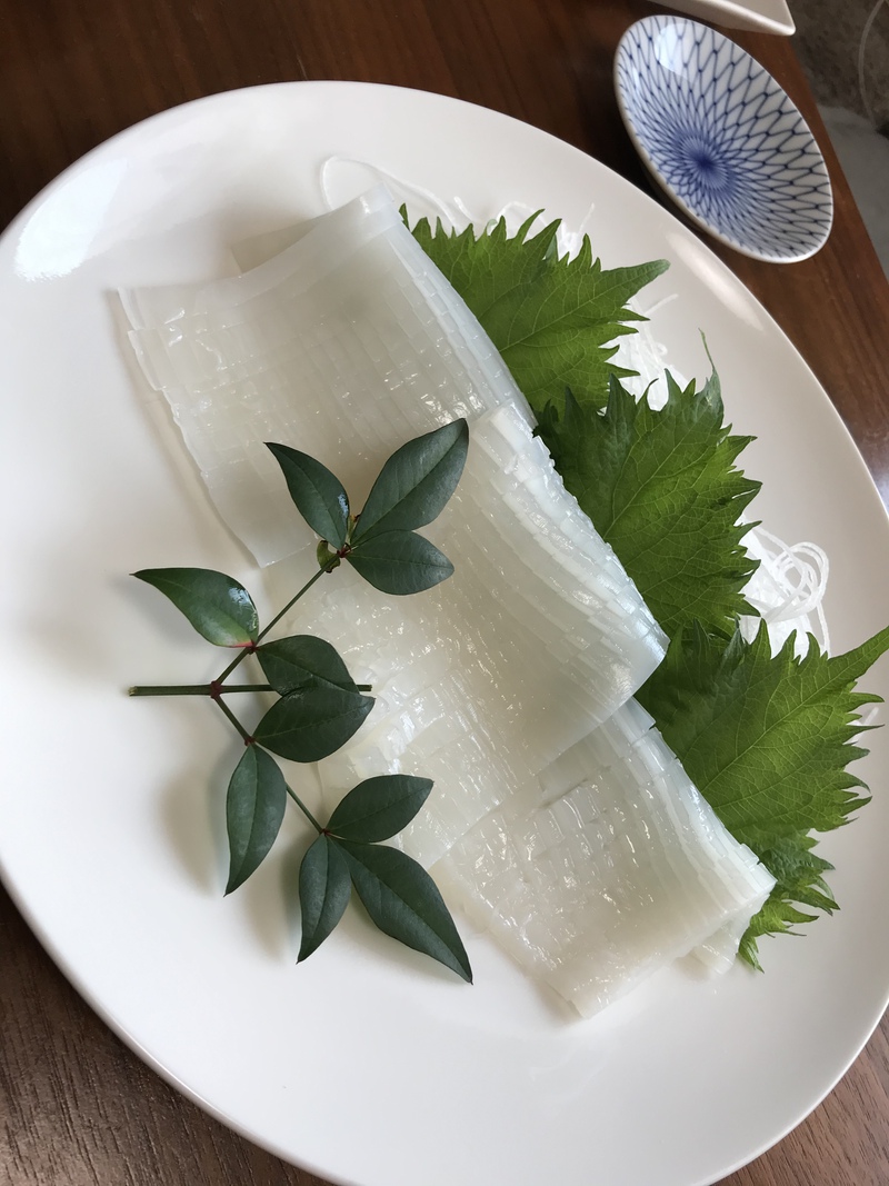 ヤリイカ料理2 ヤリイカ料理2