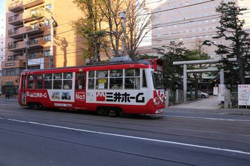 札幌市電風景2014年11月号