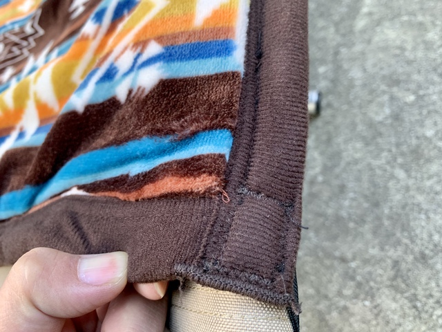 妻のDIY?コット快適化のシマドルトン 妻のDIY?コット快適化のシマドルトン