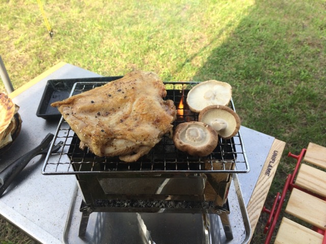 炎幕 初張り 日帰りソロキャンプ。 炎幕 初張り 日帰りソロキャンプ。