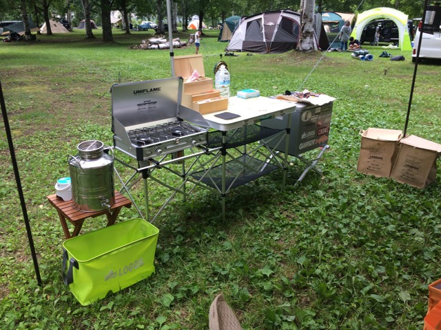 7/29,30 岩尾内湖白樺キャンプ場 7/29,30 岩尾内湖白樺キャンプ場
