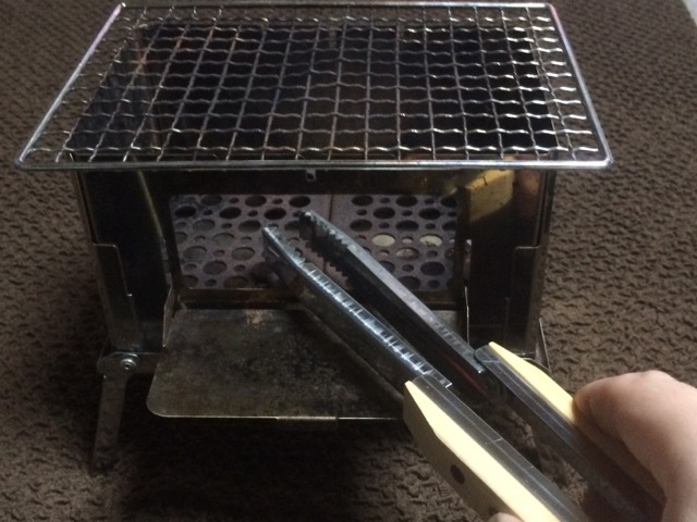 折りたたみ火ばさみ 折りたたみ火ばさみ