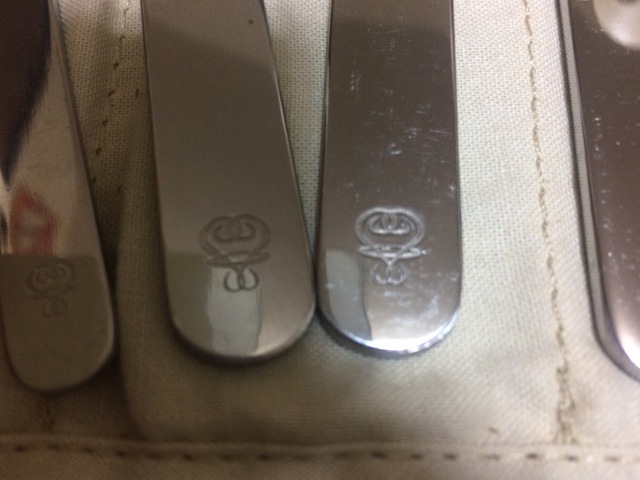 カトラリーの紹介。 カトラリーの紹介。