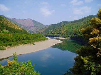 岩間の沈下橋