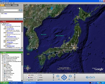 Google earth は使えるか?