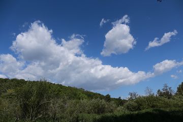 2013年9月の青空と雲