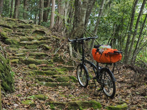 熊野古道周遊・人力旅② ~赤木川パックラフト+伊勢路折り畳み自転車~ 熊野古道周遊・人力旅② ~赤木川パックラフト+伊勢路折り畳み自転車~