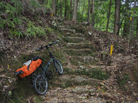 熊野古道周遊・人力旅② ~赤木川パックラフト+伊勢路折り畳み自転車~ 熊野古道周遊・人力旅② ~赤木川パックラフト+伊勢路折り畳み自転車~