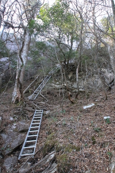 大崩山登山