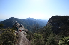大崩山登山