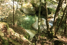 大崩山登山