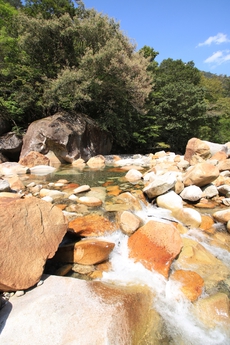 大崩山登山