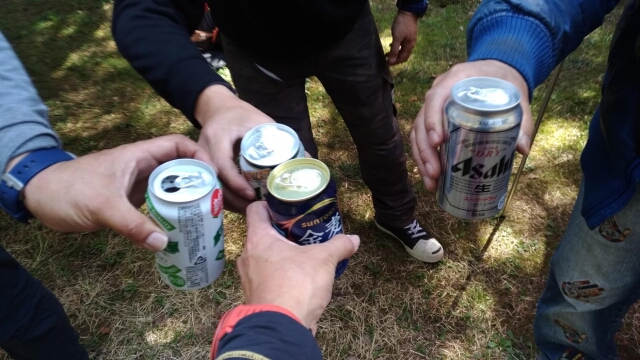 新しい幕と志高湖キャンプツーリング 新しい幕と志高湖キャンプツーリング