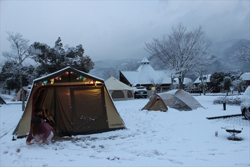 四国の「雪景色」が楽しめるキャンプ場3選