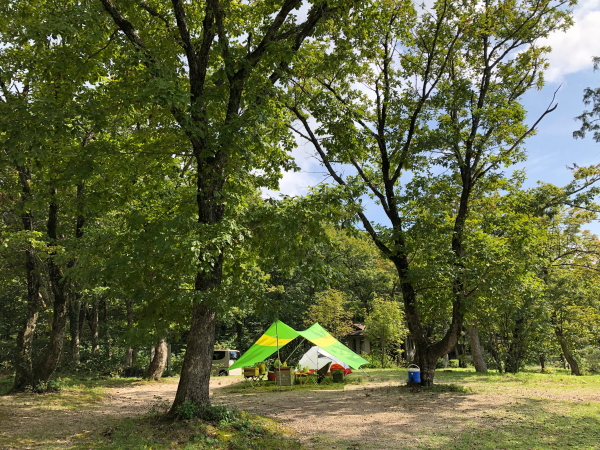 登山中止！鏡ヶ成キャンプ場　2019年10月5日～6日