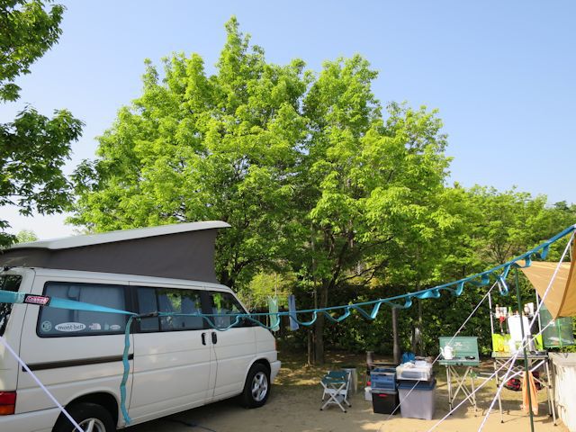 GWびんご運動公園オートキャンプ場2015.04.30～05.02