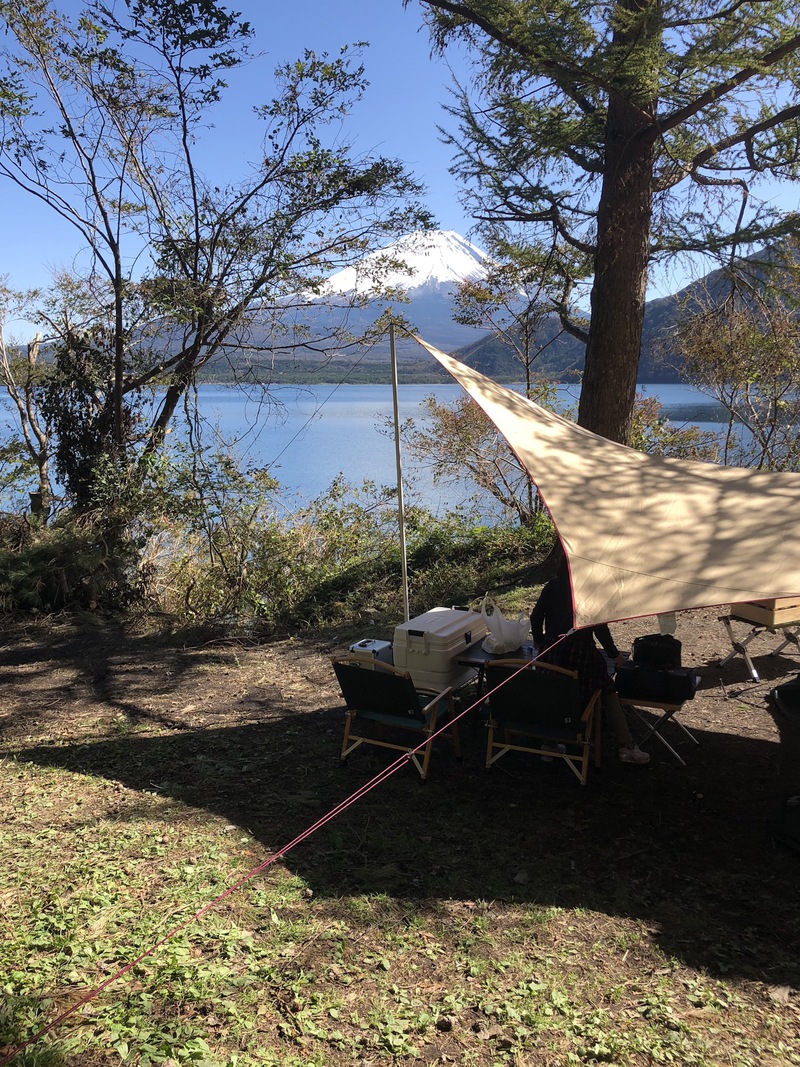 冠雪!富士山湖畔で初父娘キャンプ 〜浩庵キャンプ場 冠雪!富士山湖畔で初父娘キャンプ 〜浩庵キャンプ場