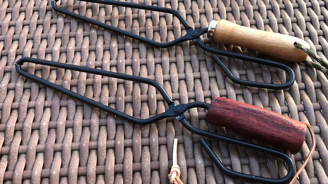 MINI薪トング作ってみた MINI薪トング作ってみた