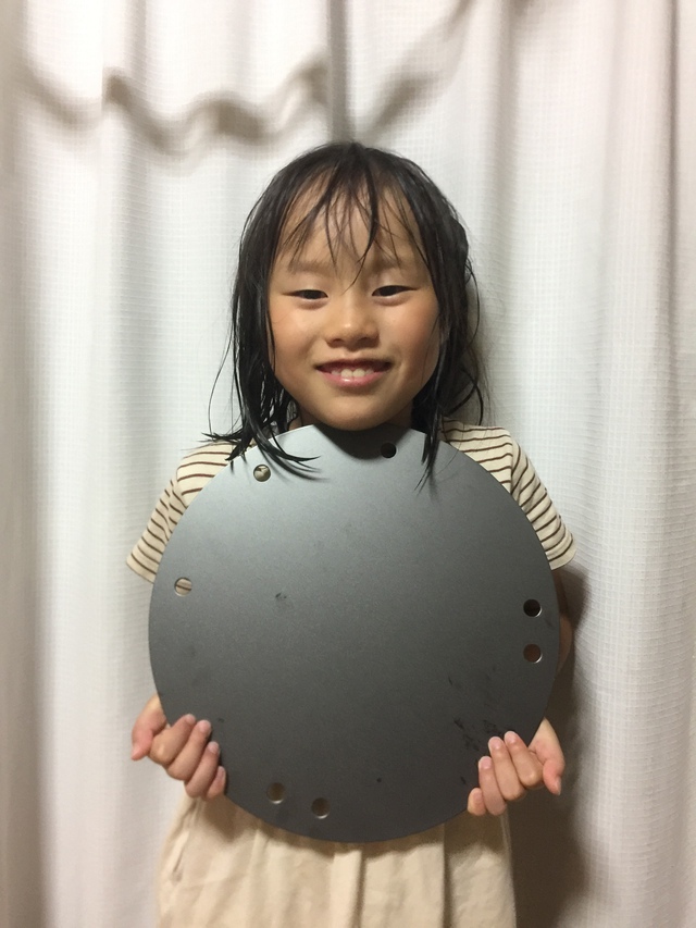 ココパン焚火台マルチプレート(仮名)のプロトタイプ初号機の紹介 ココパン焚火台マルチプレート(仮名)のプロトタイプ初号機の紹介