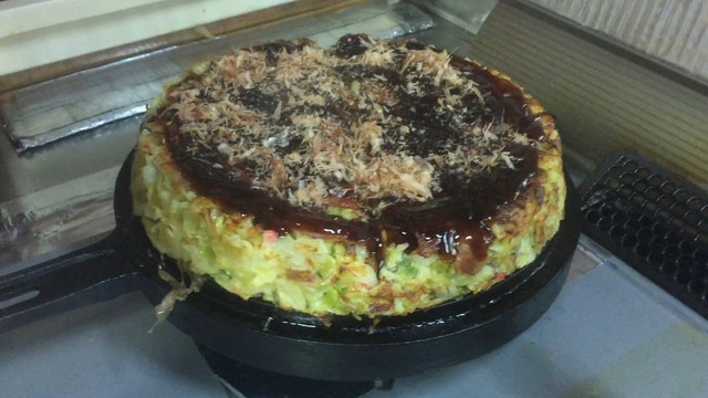 我が家のお好み焼きは鉄鍋です 我が家のお好み焼きは鉄鍋です