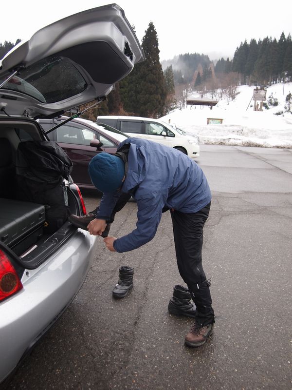期待と不安の中で・・・*Toritate snow hike