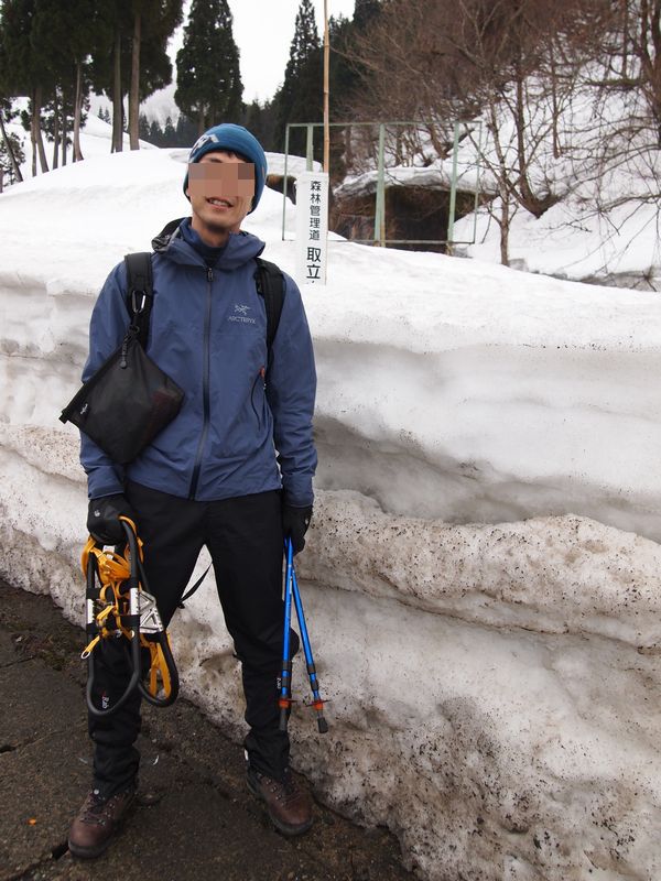 期待と不安の中で・・・*Toritate snow hike