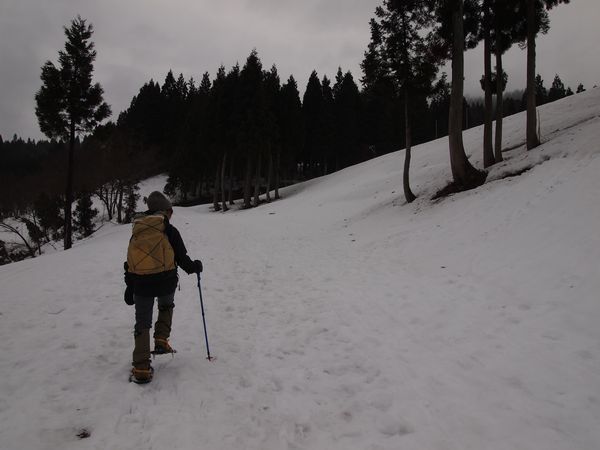 期待と不安の中で・・・*Toritate snow hike