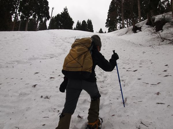 期待と不安の中で・・・*Toritate snow hike