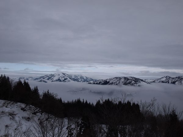 期待と不安の中で・・・*Toritate snow hike