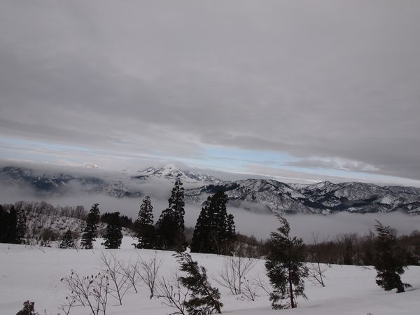 期待と不安の中で・・・*Toritate snow hike