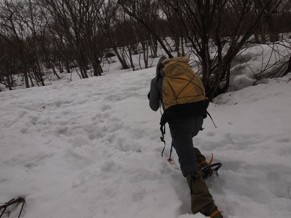 期待と不安の中で・・・*Toritate snow hike