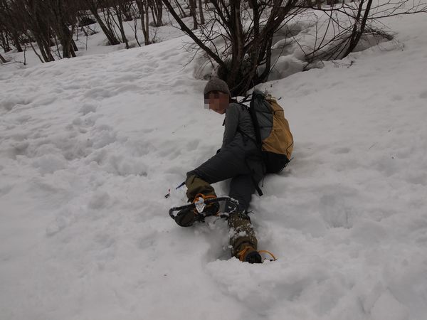 期待と不安の中で・・・*Toritate snow hike