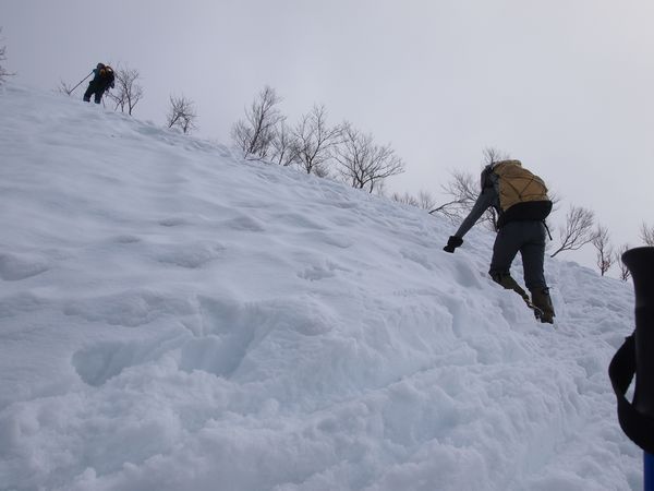 期待と不安の中で・・・*Toritate snow hike