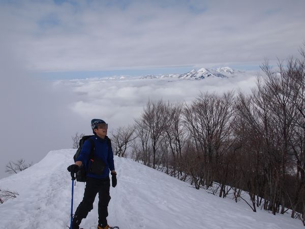 期待と不安の中で・・・*Toritate snow hike