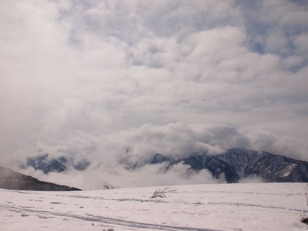 期待と不安の中で・・・*Toritate snow hike