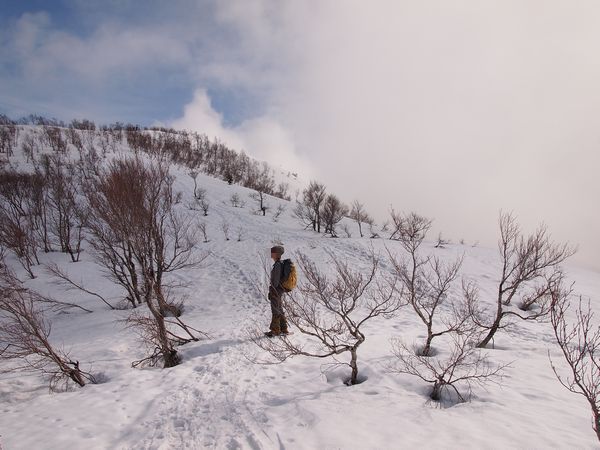 期待と不安の中で・・・*Toritate snow hike