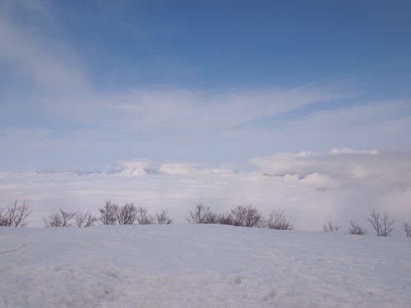 期待と不安の中で・・・*Toritate snow hike