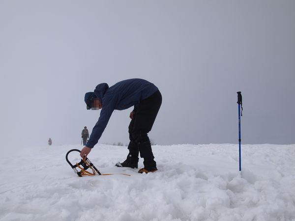 期待と不安の中で・・・*Toritate snow hike