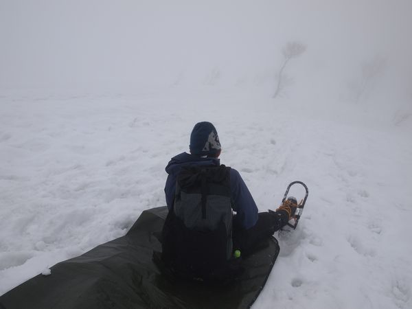 期待と不安の中で・・・*Toritate snow hike