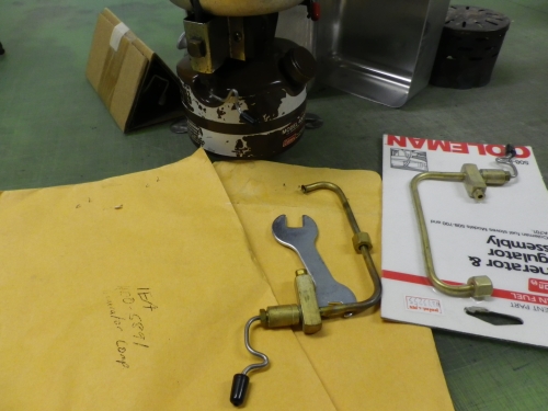 Coleman Peak1 Stove メンテ