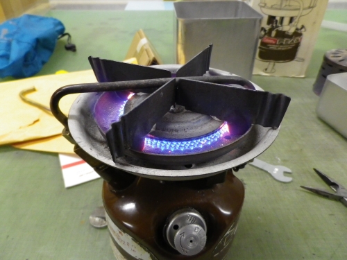 Coleman Peak1 Stove メンテ