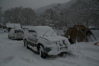 出発! 豪雪キャンプ 雪中年越しキャンプ