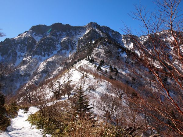 西日本最高峰 石鎚山~夜明かし峠をめざして~②