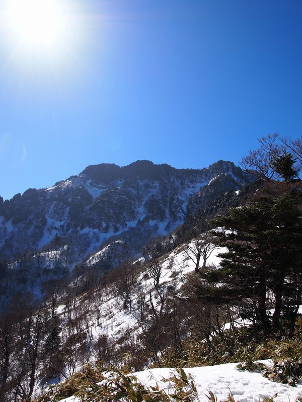 西日本最高峰 石鎚山~夜明かし峠をめざして~②