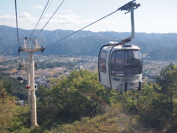 唐松岳~白馬三山を望む 紅葉山遊び*