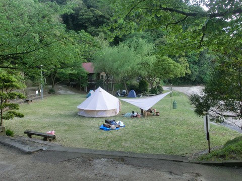 【キャンプ】 十神山なぎさ公園（島根県安来市） ＠山陰の滝巡り２日目（６）