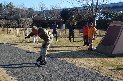 若洲公園キャンプ場 その2